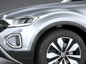 Volkswagen T-Roc LIFE 2023 3D Model