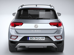 Volkswagen T-Roc LIFE 2023 3D मॉडल