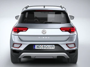 Volkswagen T-Roc LIFE 2023 3D Model