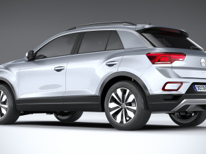 Volkswagen T-Roc LIFE 2023 3D मॉडल
