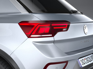 Volkswagen T-Roc LIFE 2023 3D मॉडल