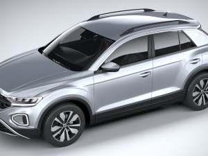 Volkswagen T-Roc LIFE 2023 3D मॉडल