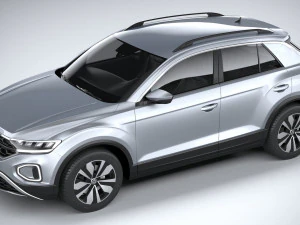 Volkswagen T-Roc LIFE 2023 3D Model