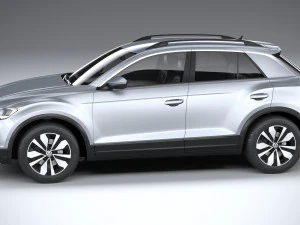 Volkswagen T-Roc LIFE 2023 3D Model