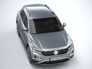 Volkswagen T-Roc LIFE 2023 3D मॉडल