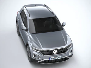 Volkswagen T-Roc LIFE 2023 3D Model