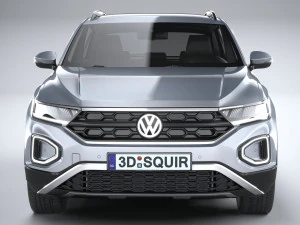 Volkswagen T-Roc LIFE 2023 3D Model