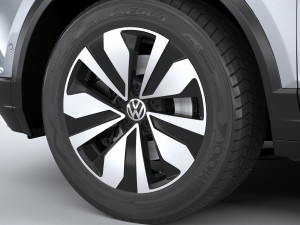 Volkswagen T-Roc LIFE 2023 3D मॉडल