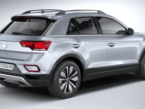 Volkswagen T-Roc LIFE 2023 3D Model