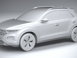 Volkswagen T-Roc LIFE 2023 3D मॉडल