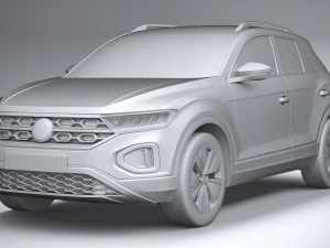 Volkswagen T-Roc LIFE 2023 3D Model