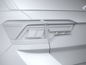 Volkswagen T-Roc LIFE 2023 3D मॉडल