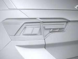 Volkswagen T-Roc LIFE 2023 3D Model