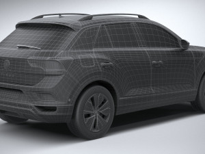 Volkswagen T-Roc LIFE 2023 3D मॉडल