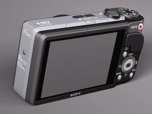 Sony DSC HX9 3D Model