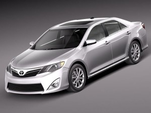 Toyota Camry LE 2012 USA 3D Model
