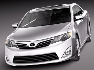 Toyota Camry LE 2012 USA 3D Model