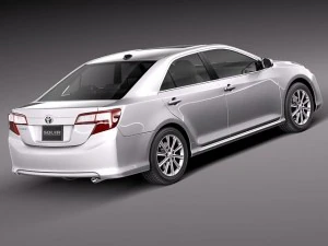 Toyota Camry LE 2012 USA 3D Model