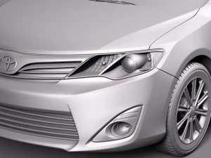 Toyota Camry LE 2012 USA 3D Model