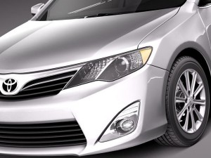 Toyota Camry LE 2012 USA 3D Model