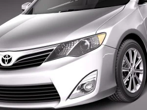Toyota Camry LE 2012 USA 3D Model