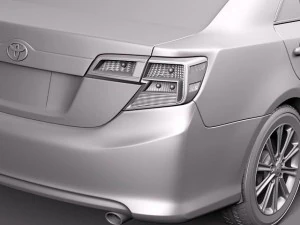 Toyota Camry LE 2012 USA 3D Model