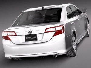Toyota Camry LE 2012 USA 3D Model