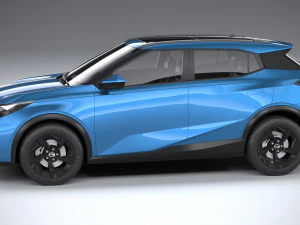 GAC GS3 2023 3D Model