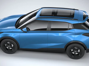 GAC GS3 2023 3D Model