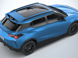 GAC GS3 2023 3D Model
