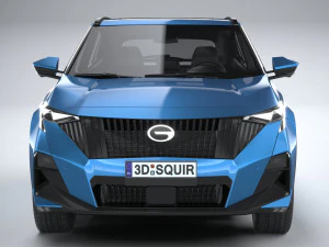 GAC GS3 2023 3D Model