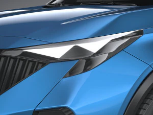 GAC GS3 2023 3D Model