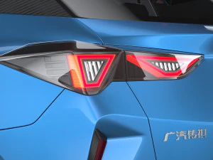 GAC GS3 2023 3D Model