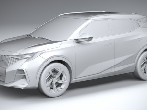 GAC GS3 2023 3D Модель