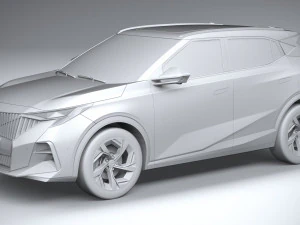 GAC GS3 2023 3D Model