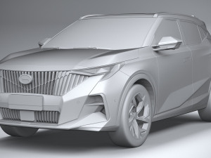 GAC GS3 2023 3D Модель