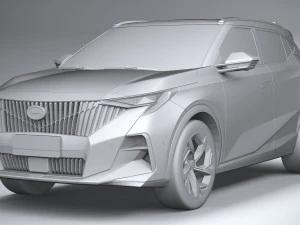 GAC GS3 2023 3D Model