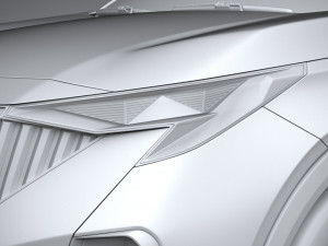 GAC GS3 2023 3D Модель