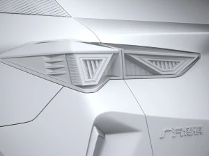 GAC GS3 2023 3D Model