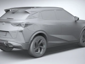 GAC GS3 2023 3D Model