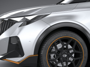 GAC GS3 2023 R Style 3D Model