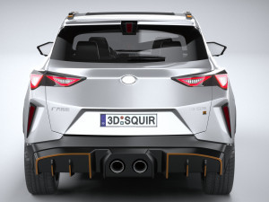 GAC GS3 2023 R Style 3D Model