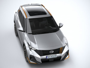 GAC GS3 2023 R Style 3D Model