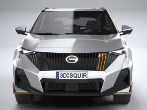 GAC GS3 2023 R Style 3D Model