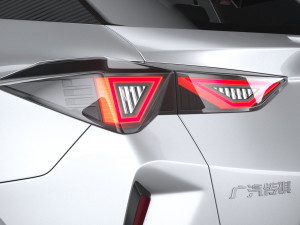 GAC GS3 2023 R Style 3D Model