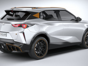 GAC GS3 2023 R Style 3D Model