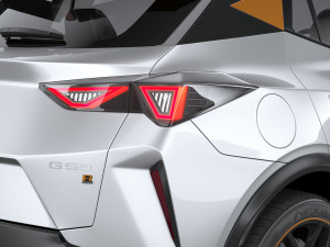 GAC GS3 2023 R Style 3D Model