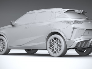 GAC GS3 2023 R Style 3D Model