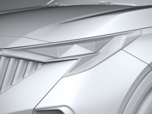 GAC GS3 2023 R Style 3D Model