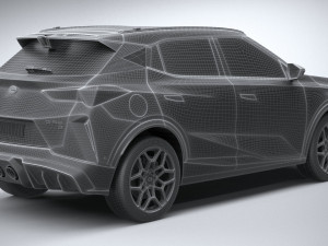 GAC GS3 2023 R Style 3D Model